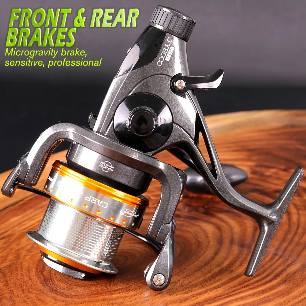 BAKAWA 2025 nuevo carrete de pesca giratorio 3000 4000 6000 rodamiento 6 + 1 carrete giratorio taza de Metal rueda de pesca giratoria carretes de pesca