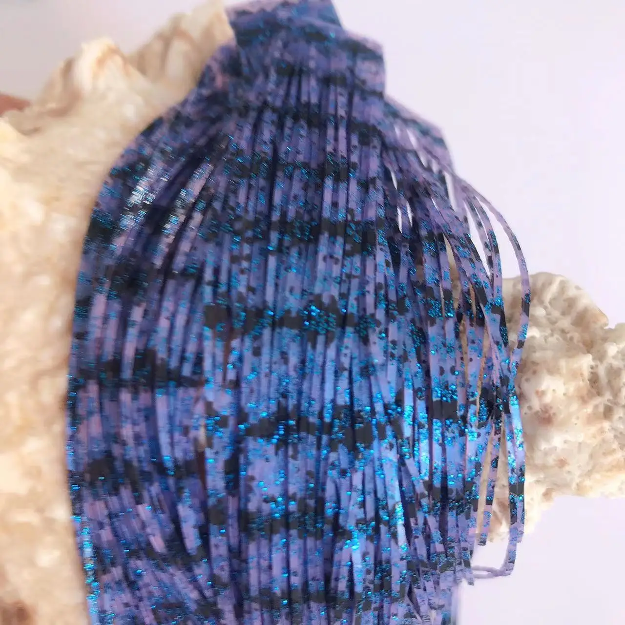 Capas de falda de silicona para señuelo de pesca, Material de falda de silicona para artesanía de aparejos, Spinner DIY, plantillas de goma, Buzzbait 8853-315 - imagen 2