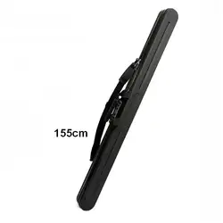 1 pieza ABS155 155cm 155x9x9 funda para caña de pescar Mochila larga con correa ABS tela dura