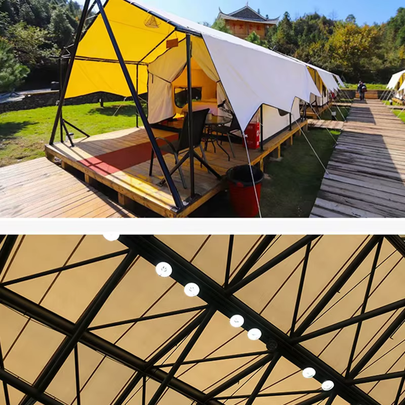Lona impermeable PVC para pesca – Refugio solar anti-UV - imagen 5
