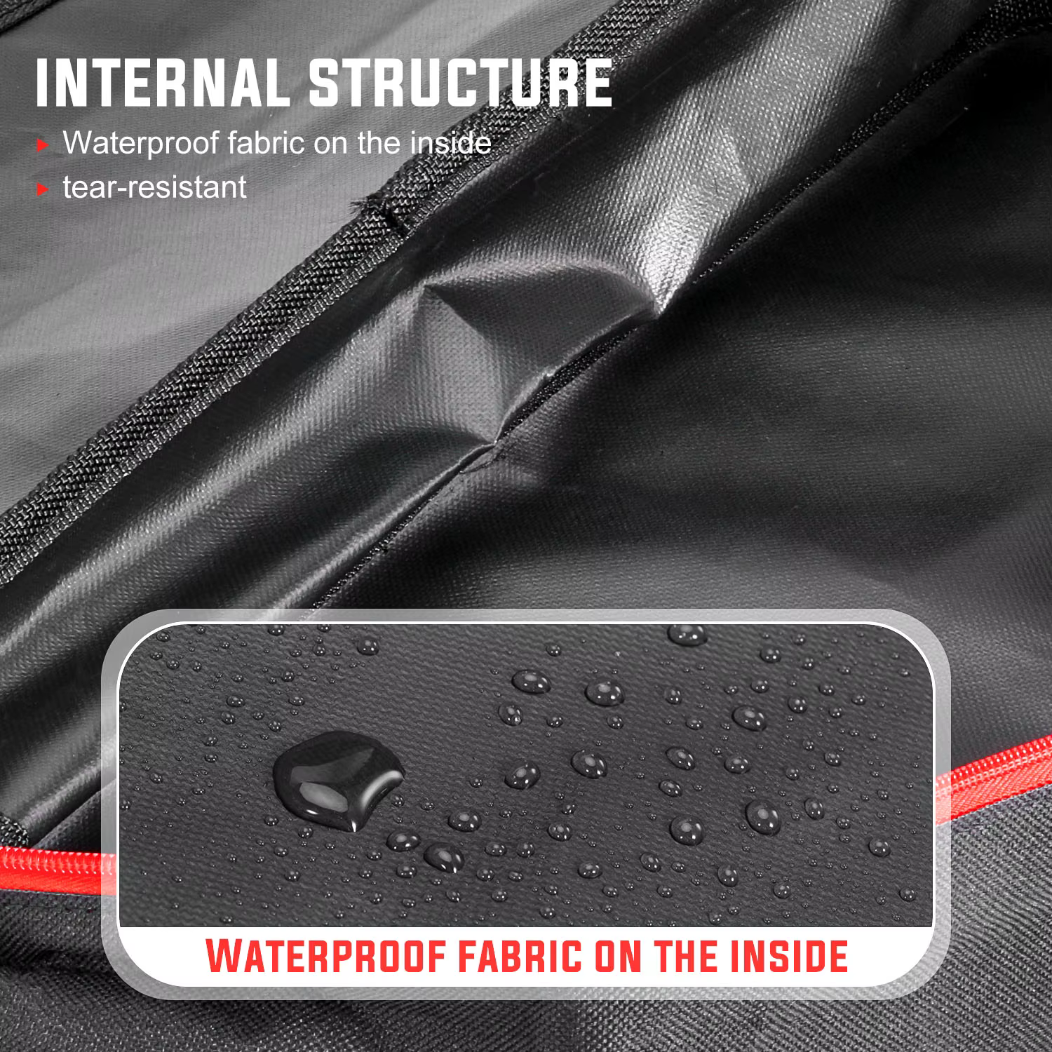 Bolsa portacañas Sougayilang impermeable – Gran capacidad y portátil - imagen 4
