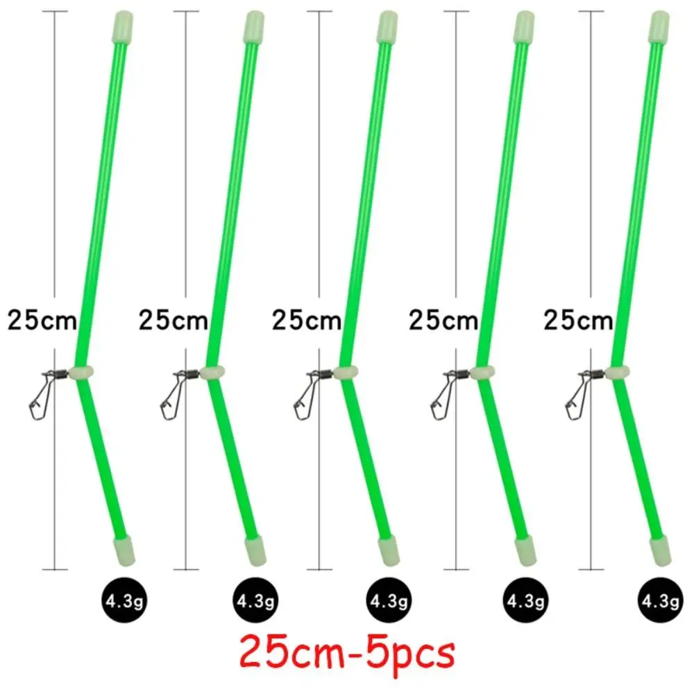 Anzuelo de pesca de plástico con pasador fuerte, Conector de señuelo de pesca, 5 piezas - imagen 5