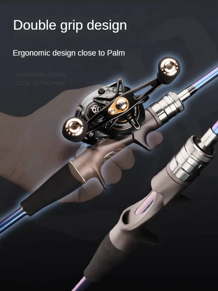 Fuji-anillo guía para barco en alta mar, caña de señuelo de pesca 20-70 #, varilla giratoria de fundición de Punta sólida, 1,8 m, 2,2 m, 2,4 m, peso de Jigging 60-200g - imagen 3