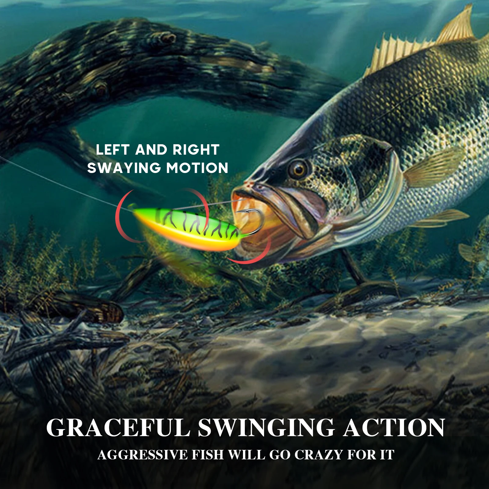 Kit de Señuelos de Pesca con cuchara sin malezas, 4 Uds., 8g, 16g, 19g, Spinner, lentejuelas, cucharas para trucha, señuelo Artificial, cebos duros de Metal para Lucio, Redfish - imagen 4