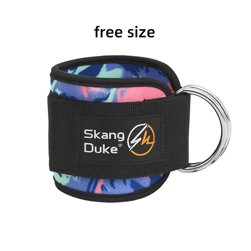 Tobillera de Fitness, hebilla de tobillo, entrenador muscular de pierna, entrenamiento de cadera, correa de pierna, gancho, pórtico de pierna, accesorios de cuerda de tensión - imagen 5