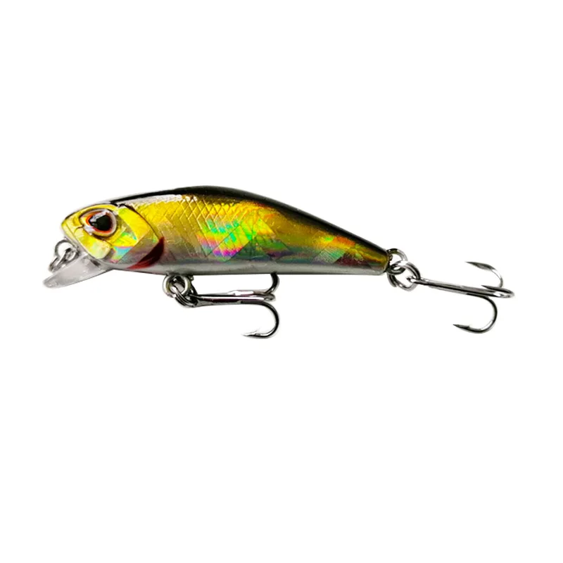 Mini Señuelos de Pesca de pececillos, Wobblers de 4,5 cm, 3,5g, 5,5 cm, 5g, para Jerkbait, lubina Artificial, 1 unidad - imagen 5