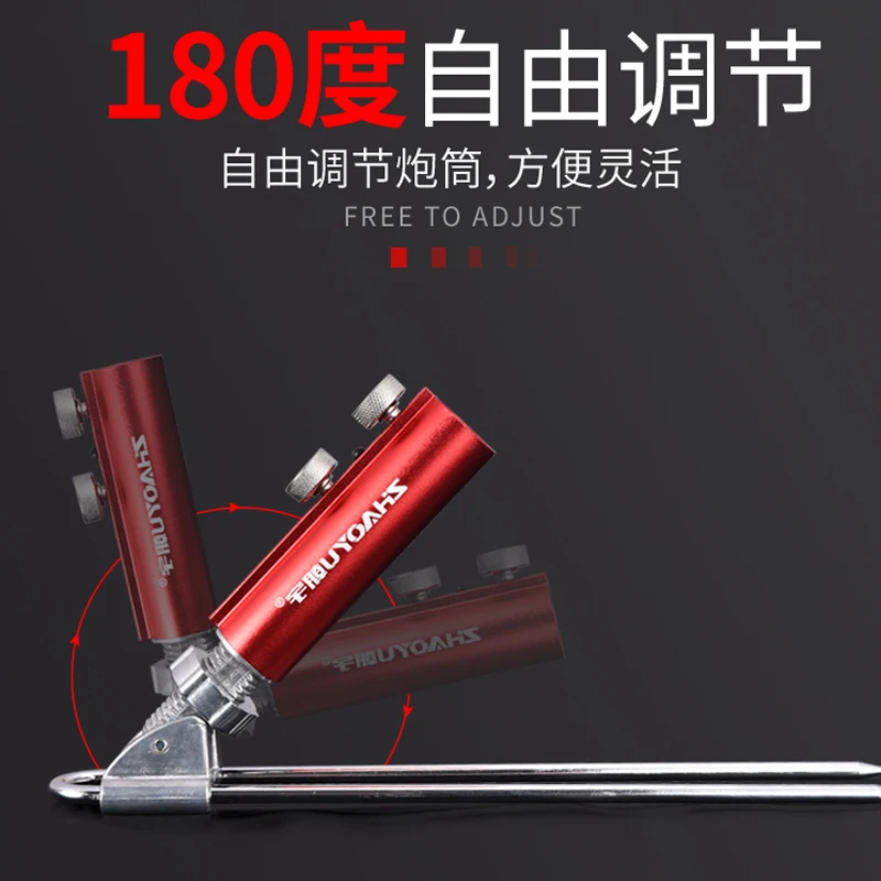 Soporte para caña de pescar de acero inoxidable, soporte para caña, suelo de inserción de enchufe, herramientas portátiles, soporte para aparejos, estante telescópico, accesorios de pesca - imagen 3