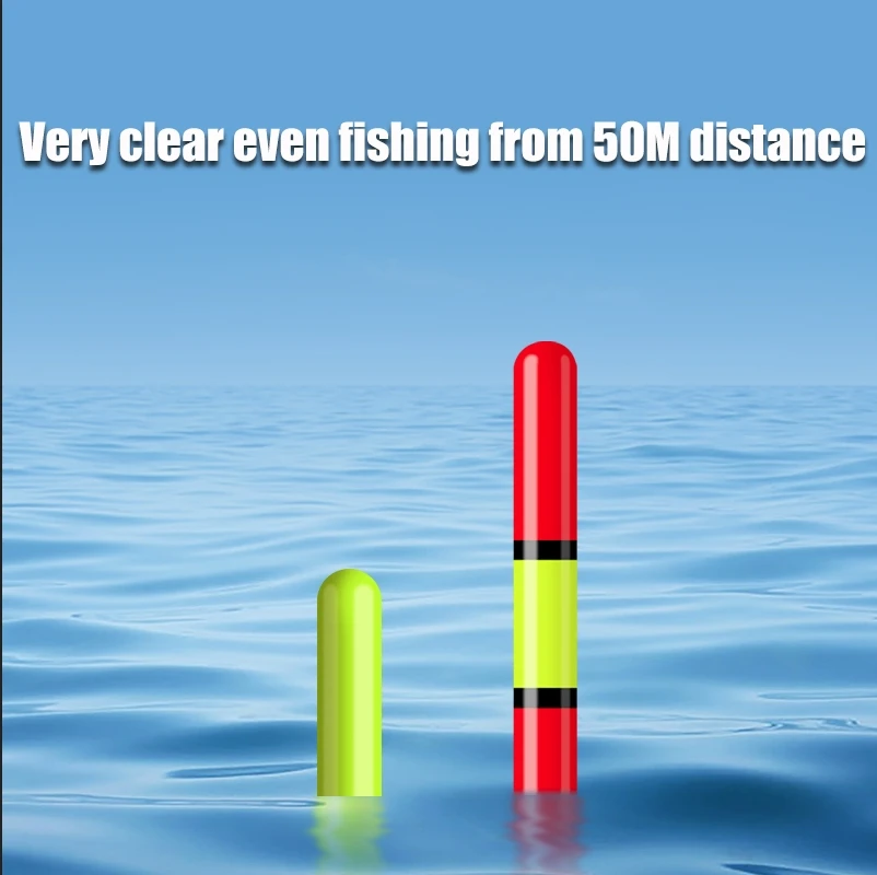 Flotadores de pesca inteligentes, pesca en roca, LED eléctrico luminoso, alto brillo, flotadores grandes, accesorio gratis, 1 unidad - imagen 5