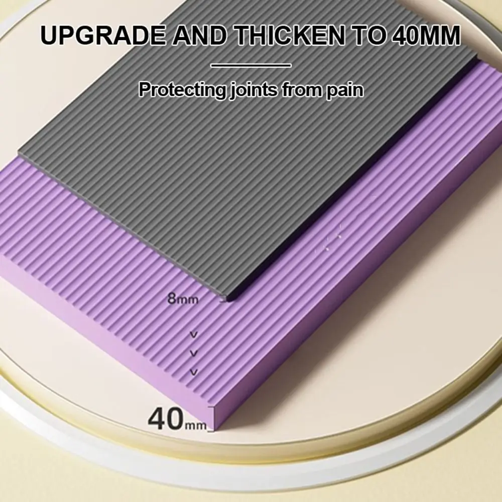 Durable NBR TPE NBR Balance Pad Púrpura Negro Soporte de alta densidad Balance Pad Estera de yoga Mujeres Hombres - imagen 2