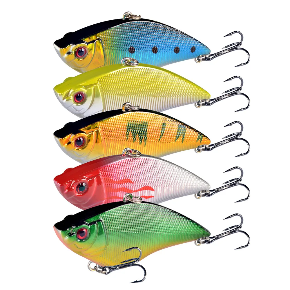 Señuelo de Pesca Wobbler VIB de plástico, Iscas artificiales, cebo duro para lubina, Lucio, Crankbait, aparejos de carpa, 1 ud.