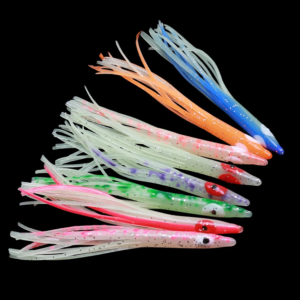 Señuelo de calamar biónico luminoso para pesca en mar – cebo suave - imagen 5