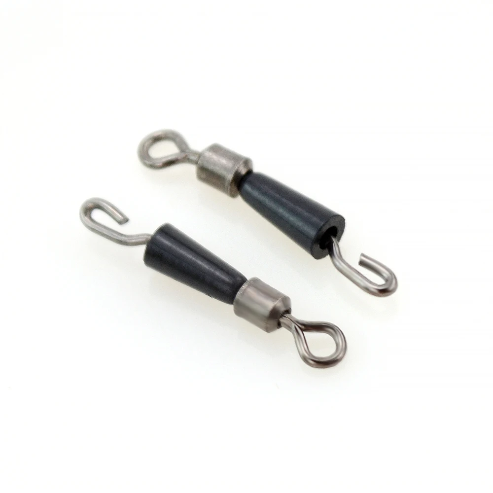 Giratorios de pesca a presión, accesorios de cambio rápido para alimentador, pesca en el mar, 20 unidades - imagen 2