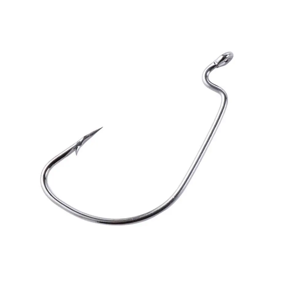 un gancho de pesca curvo diseñado para captar peces