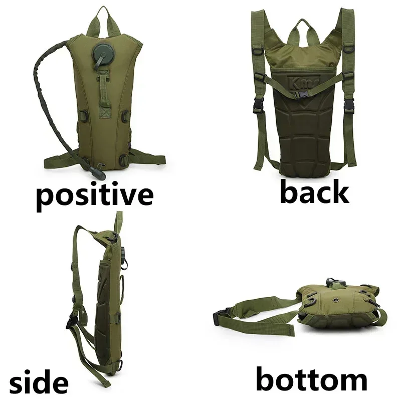 Bolsa de agua Lawaia para senderismo, bolsa de hidratación de 2,5 L, mochila, bolsa para mochila, botella, vejiga de agua, mochila, paquete de hidratación - imagen 5