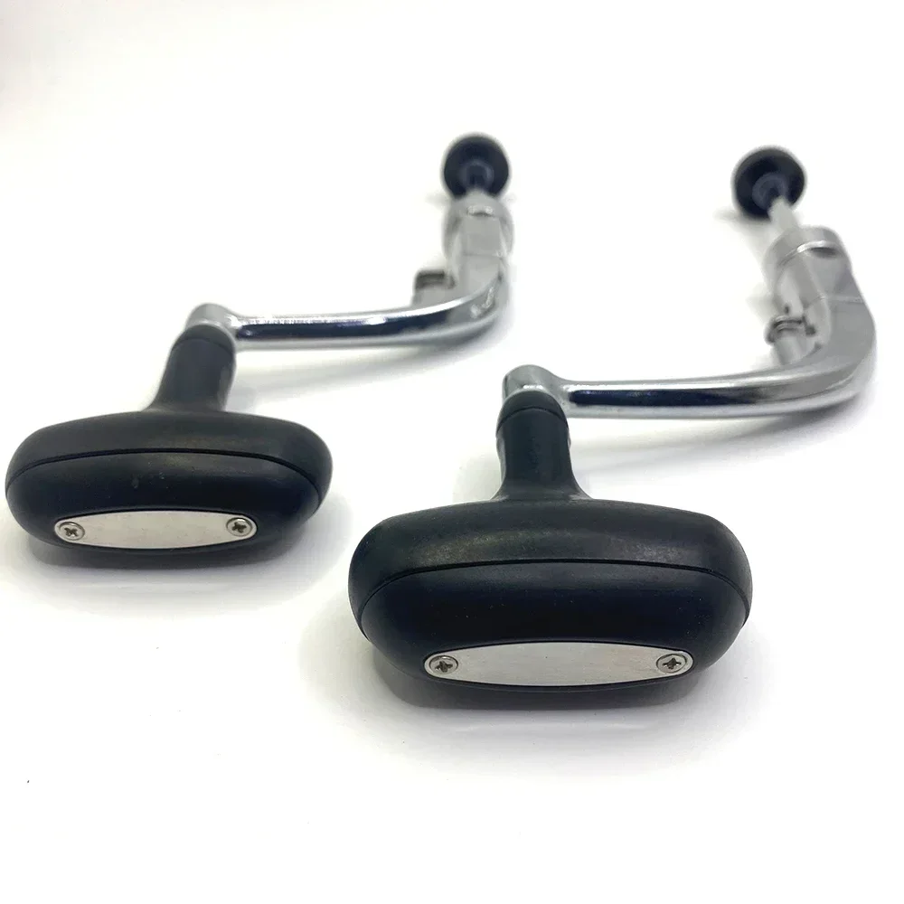 Manivela de carrete de pesca, carrete giratorio, manivela de accesorios totalmente metálicos, manivela de carrete de pesca, equipo de pesca, manivela plegable de Metal - imagen 5