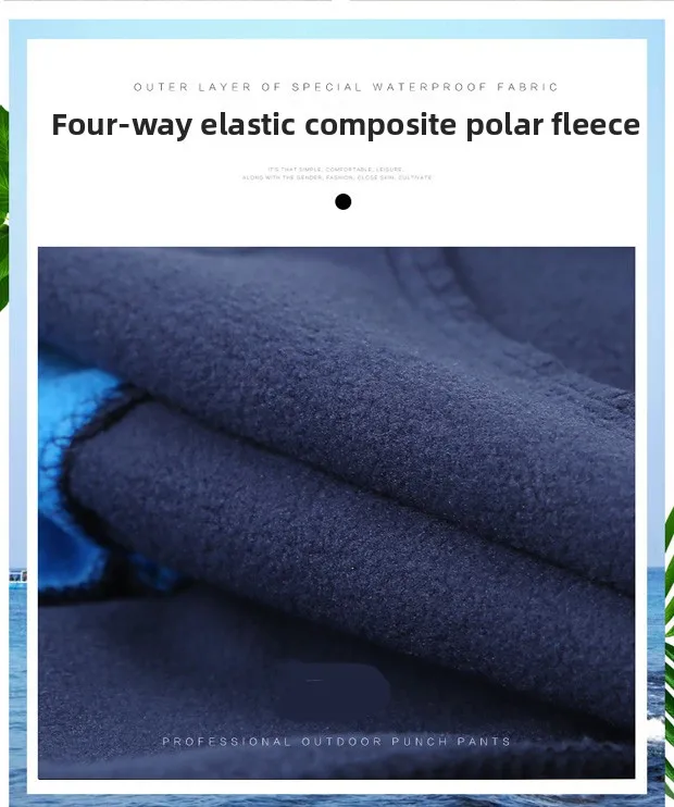 Pantalones de carga de pesca impermeables térmicos – Otoño Invierno - imagen 5