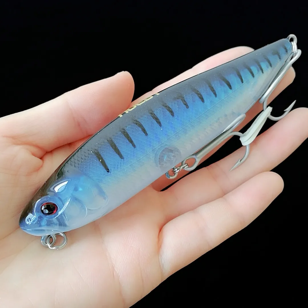 Noeby-Señuelos de Pesca de agua salada, cebo duro Artificial para Lucio, lubina, 5 piezas, 115F, 25,5g - imagen 4