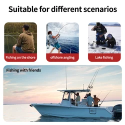 PUPOPAN Sonar Portátil LCD – Buscador de peces para kayak y barco