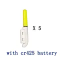 yellow and battery L