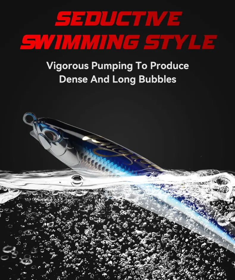 Experimente la emoción de la natación seductora con nuestro diseño innovador para burbujas densas y largas