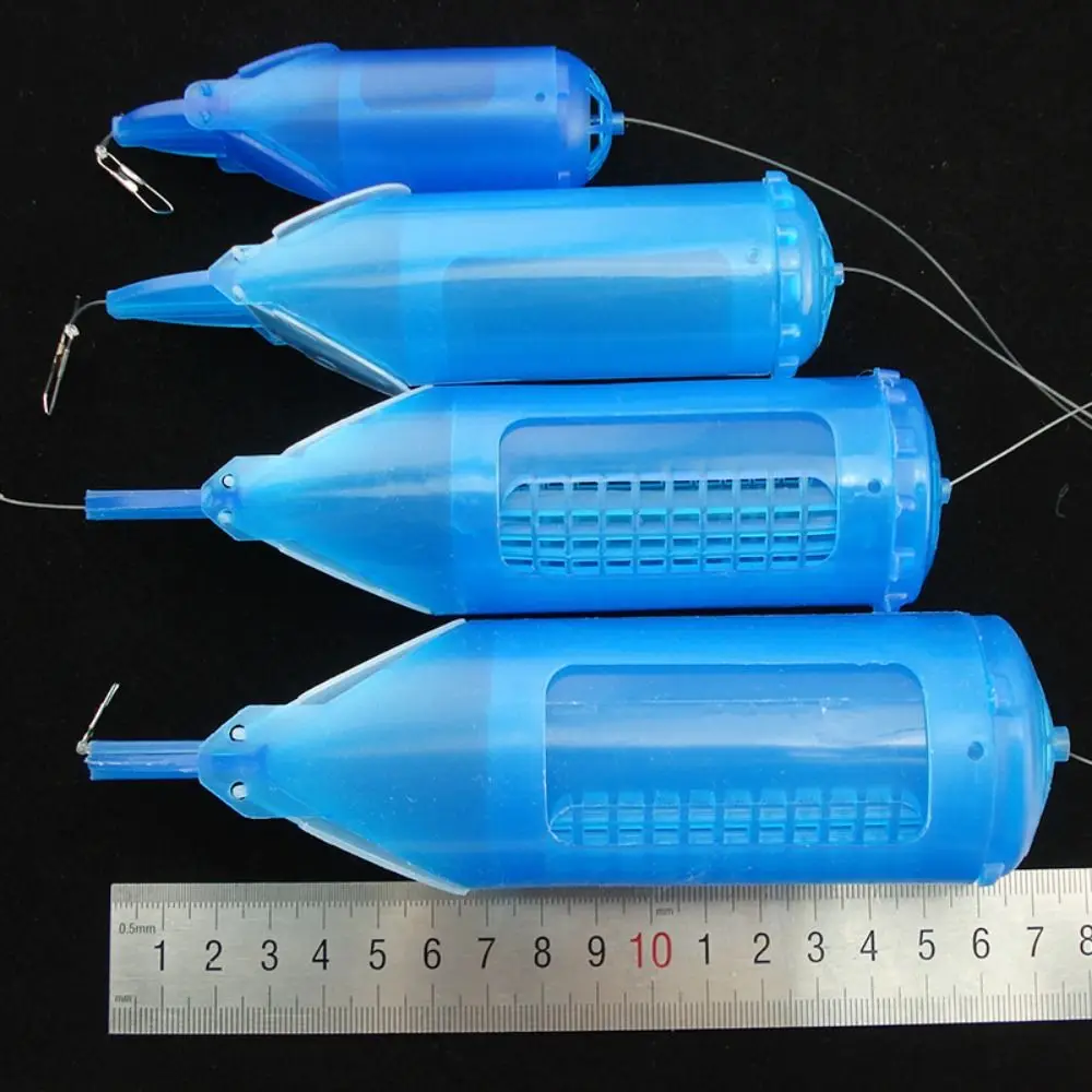 Alimentador de pesca en línea con cesta para cebo y soporte durable - imagen 5