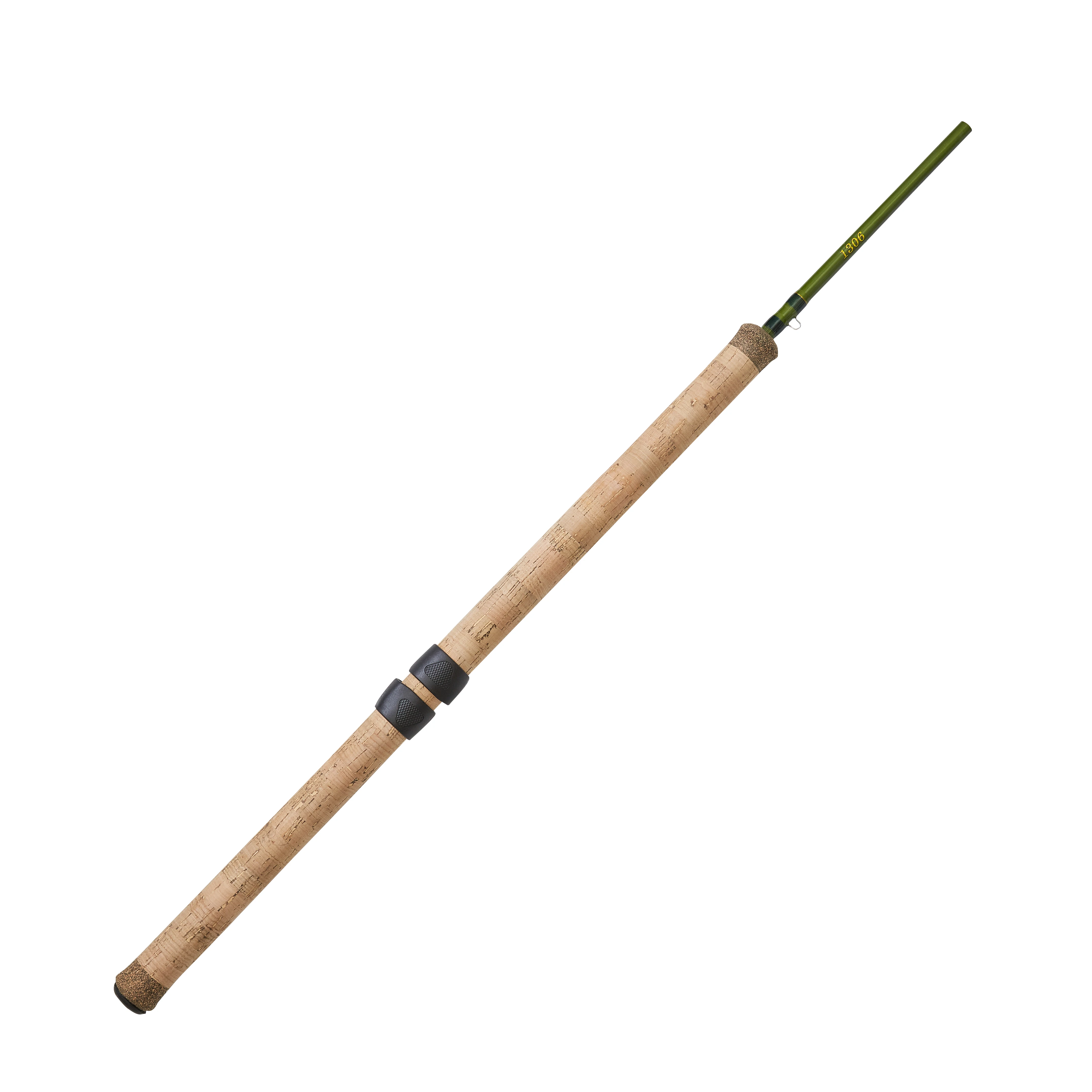 Caña pescar flotante fibra carbono corcho madera resistente sensible - imagen 2