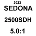 2023 Sedona 2500SDH