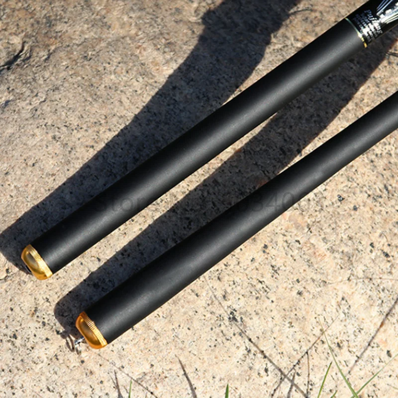 Caña de pescar telescópica de posicionamiento ajustable, giratoria de carbono portátil, ultraligera, dura, 4,5 m, 5,4 m, 6,3 m, 7,2 - imagen 5