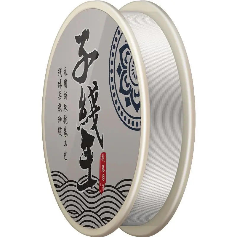 Línea de pesca profesional fuerte, sublínea principal genuina sin rodar, línea de nailon suave, protofilamento, accesorios de pesca - imagen 2