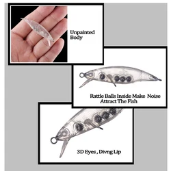 Chan's Huang Minnow 5,5 cm – Señuelo hundimiento 3,2g
