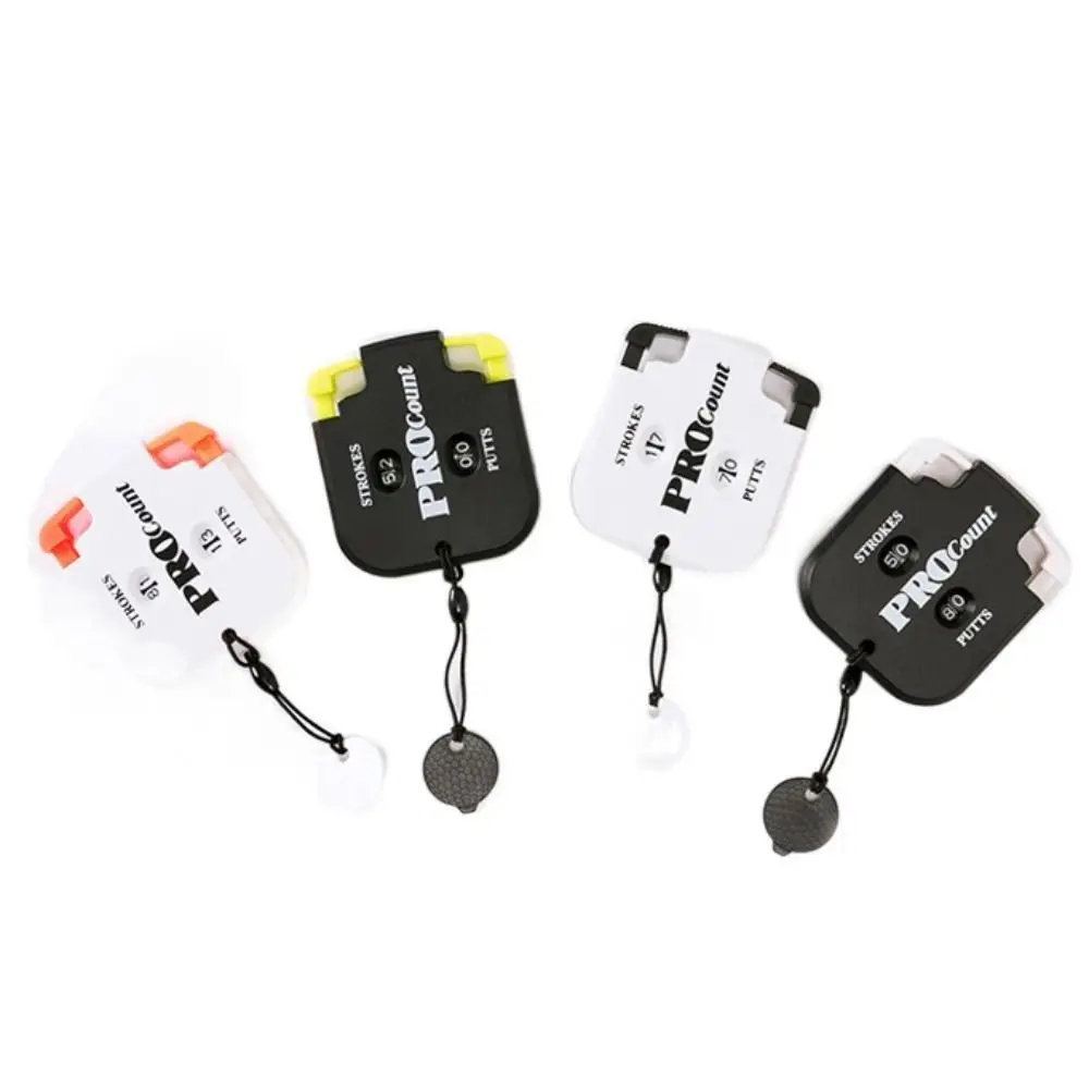 Contador de puntuación de Putt, contador de puntuación de dos dígitos con llavero, Ayuda de entrenamiento de Golf - imagen 3