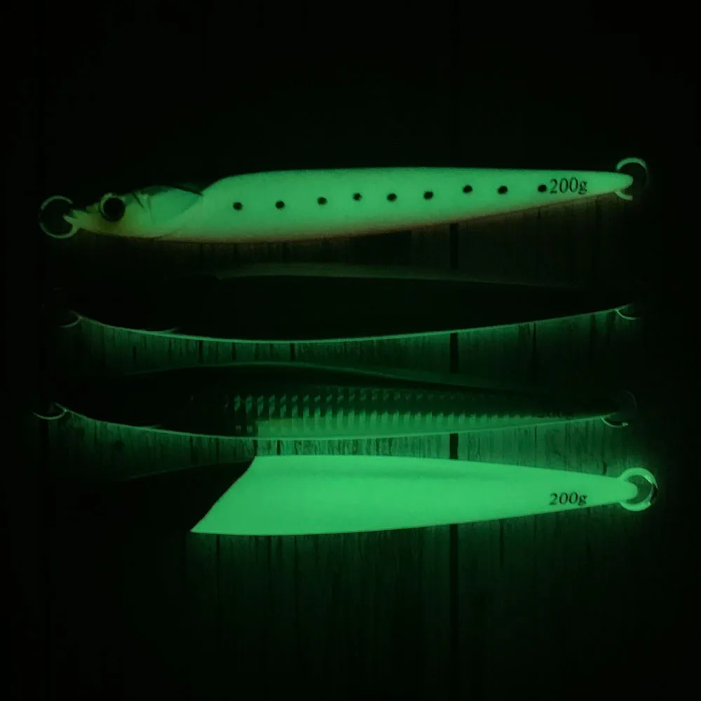 J63 150g 200g rompecabezas de Metal plantilla rápida plomo suministros de pesca en el océano Lucio señuelo de curricán cebo de plantilla de pesca de trucha marina - imagen 5