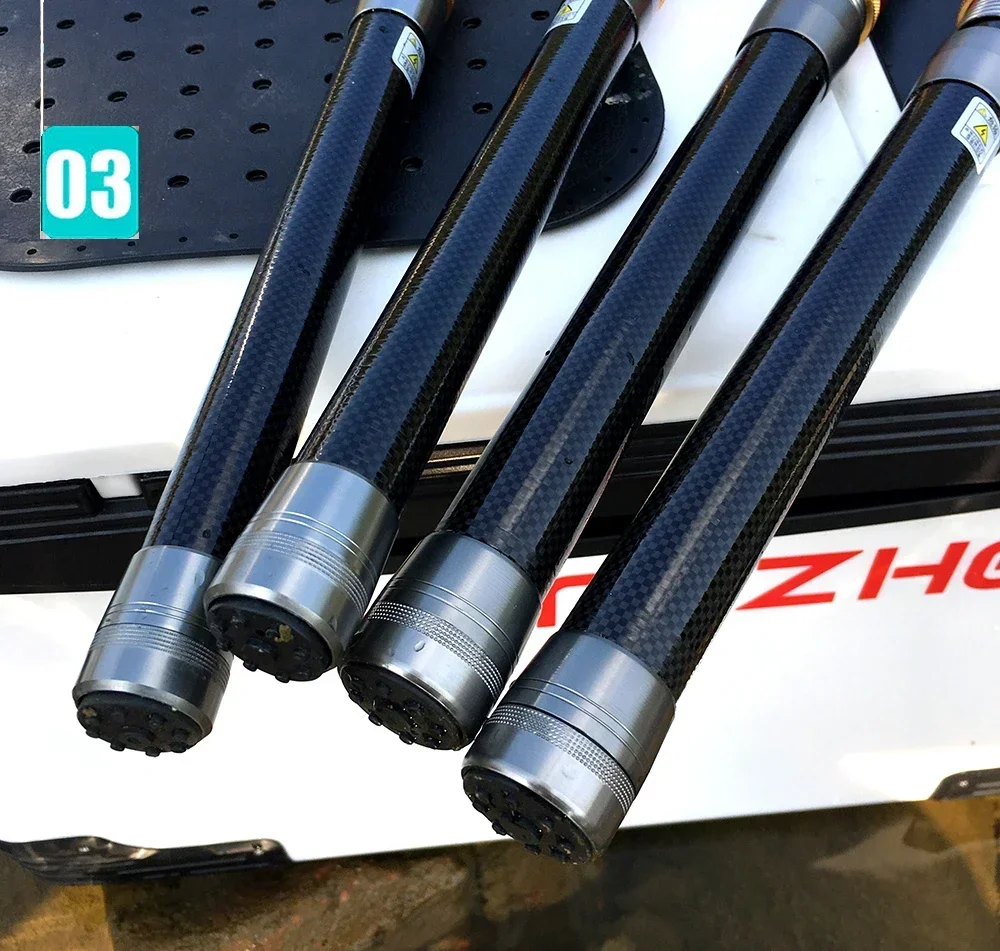 Explore el diseño elegante de estas varillas de fibra de carbono perfecta para mejorar su próxima aventura al aire libre