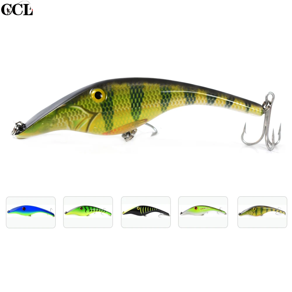 Jerkbait hundible 14 cm acción lubina y lucio