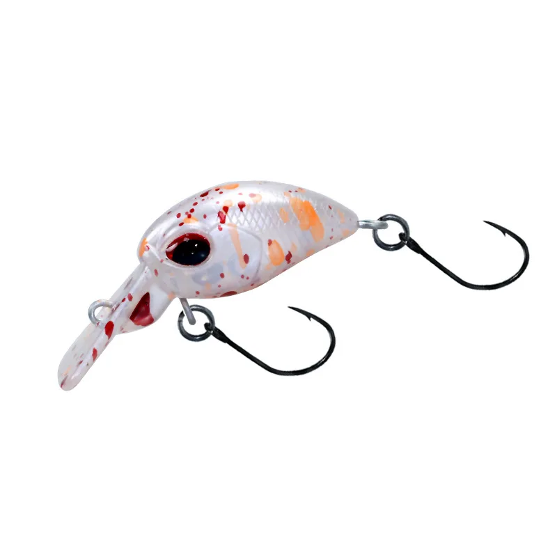 HISTOLURE Crankbait hundente 40mm – Mini lengua ancha para trucha - imagen 2