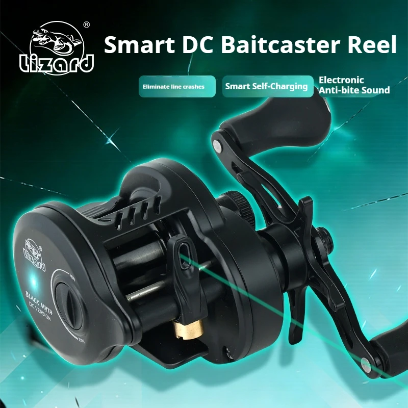 Lizard Black Myth DC – Carrete spinning de largo alcance para micro señuelos - imagen 2