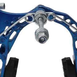 Pinza de freno doble pivote – Aluminium ligero azul MTB