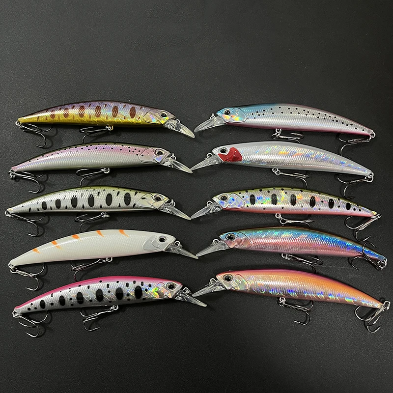 RYUKI 110S Señuelo Minnow Hundimiento Rápido para Lubina - imagen 2