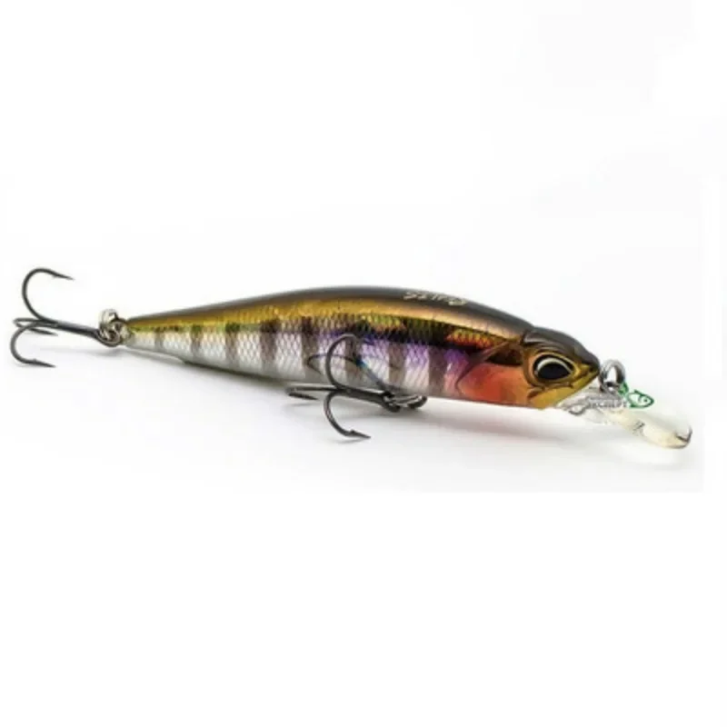Señuelo de pesca de pececillo que se hunde por 1 piezas, 77mm/8,4g, ojos 3D, Crankbait, Wobblers, cebo duro de plástico Artificial, aparejos de pesca - imagen 5