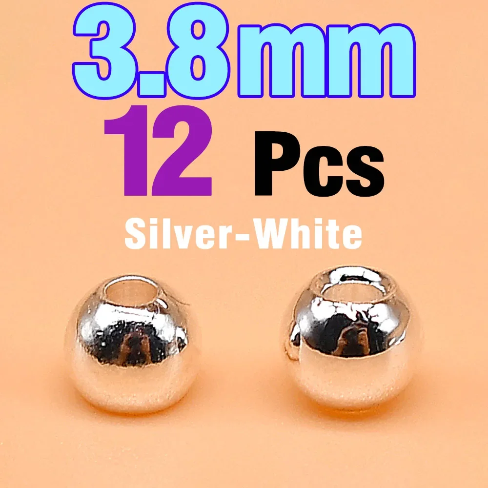 Silver White 3.8mm