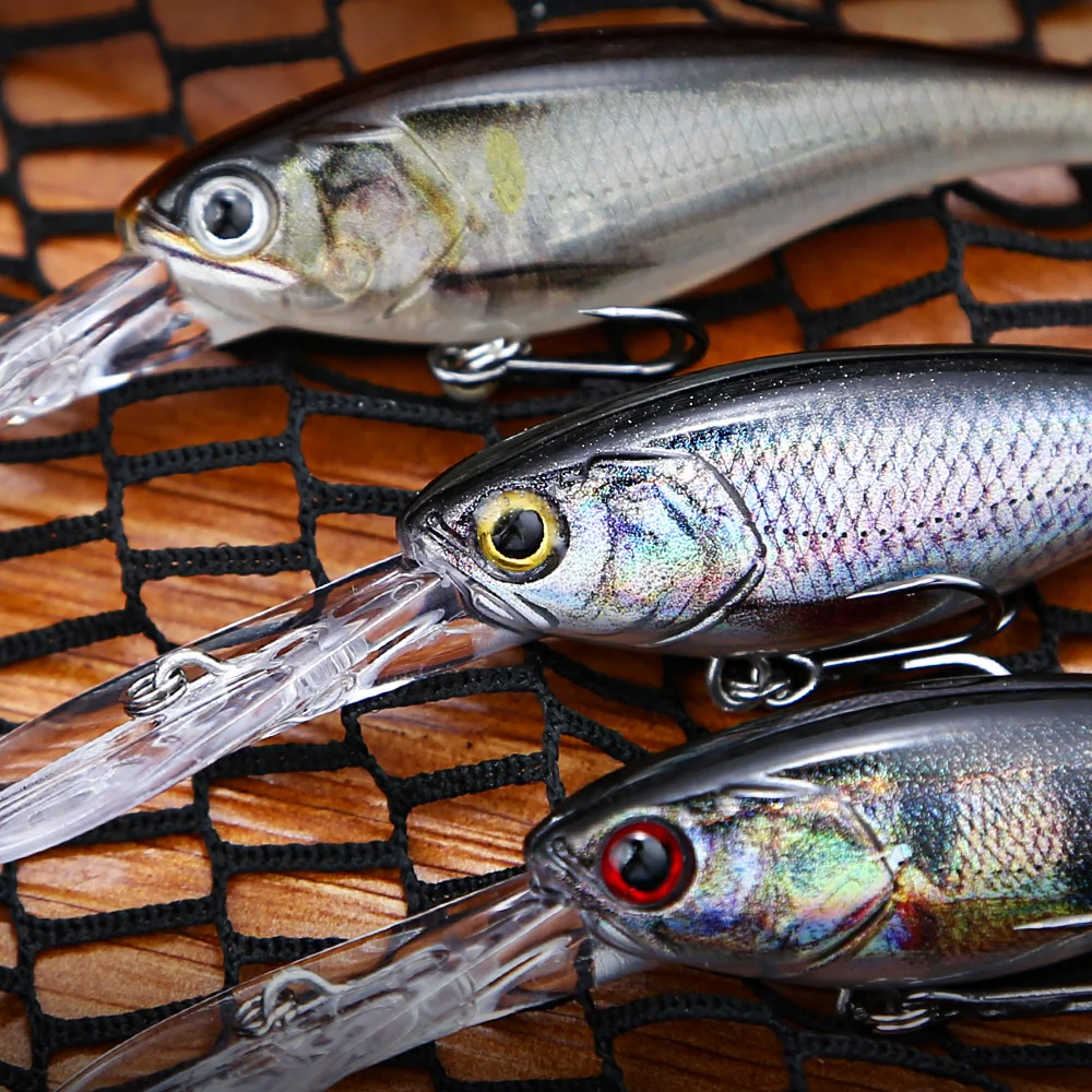 B&U Swimbait suspendido pececillo rígido para lubina y lucio - imagen 3