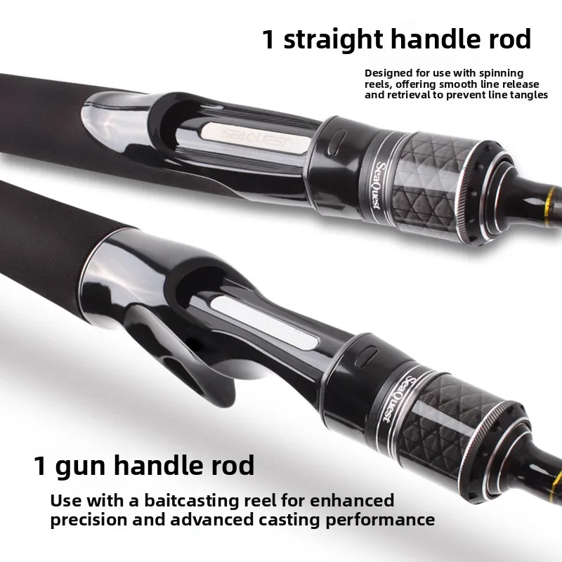 Caña Mandarín Portátil Multisección para Percas – Universal Resistente - imagen 5