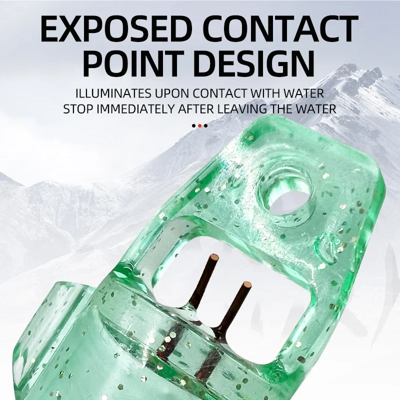 Señuelo de pesca con luz LED para atraer peces, lámpara de Flash para atraer peces bajo el agua - imagen 5