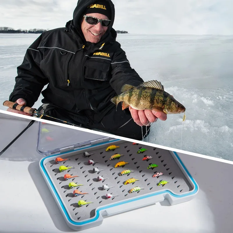 Goture Jigs de tungsteno para hielo – Punta afilada con púas - imagen 2