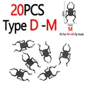 20pcs Type D M