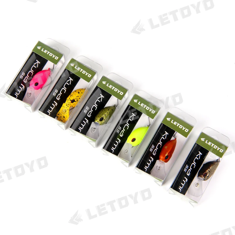 LETOYO-cebos duros artificiales de hundimiento lento, Señuelos de pesca de trucha y perca, 30mm, 2,8g - imagen 4