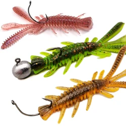 Vinilos flotantes para carpa – Swimbaits silicona con forma de camarón