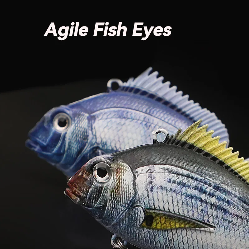 Señuelo de pesca Bazooka de 12,5g/25g/32g, cebos Swimbait para carpa, Lucio, plantilla lenta VIB, Jigging duro, hundimiento rápido, curricán, lubina de plomo de invierno - imagen 3