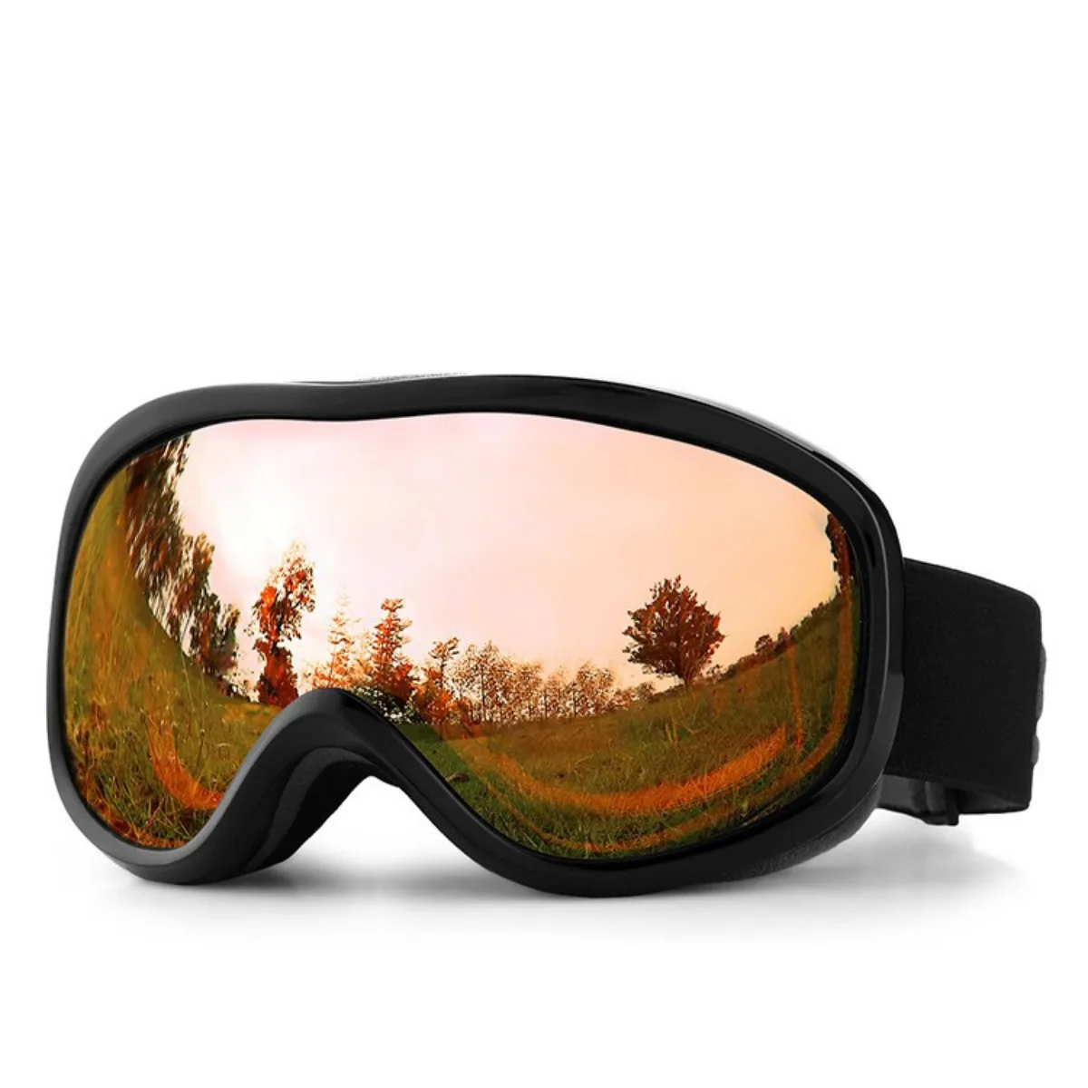 Gafas de esquí de doble capa UV400 antivaho, máscara de esquí grande, gafas de nieve para hombres y mujeres, gafas de Snowboard, gafas de esquí - imagen 5