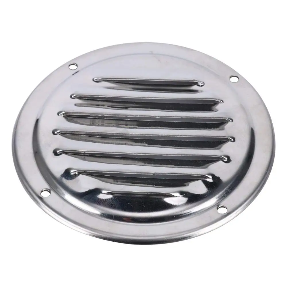 Cubierta ventilación louvered acero inoxidable para motor barco - imagen 3